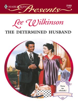 cover image of The Determined Husband